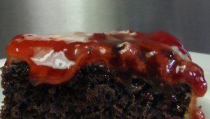 cake using brownie mix