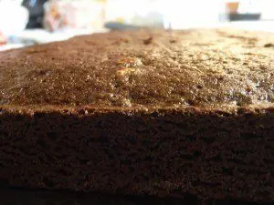 brownie mix cake