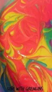 tye dye cake